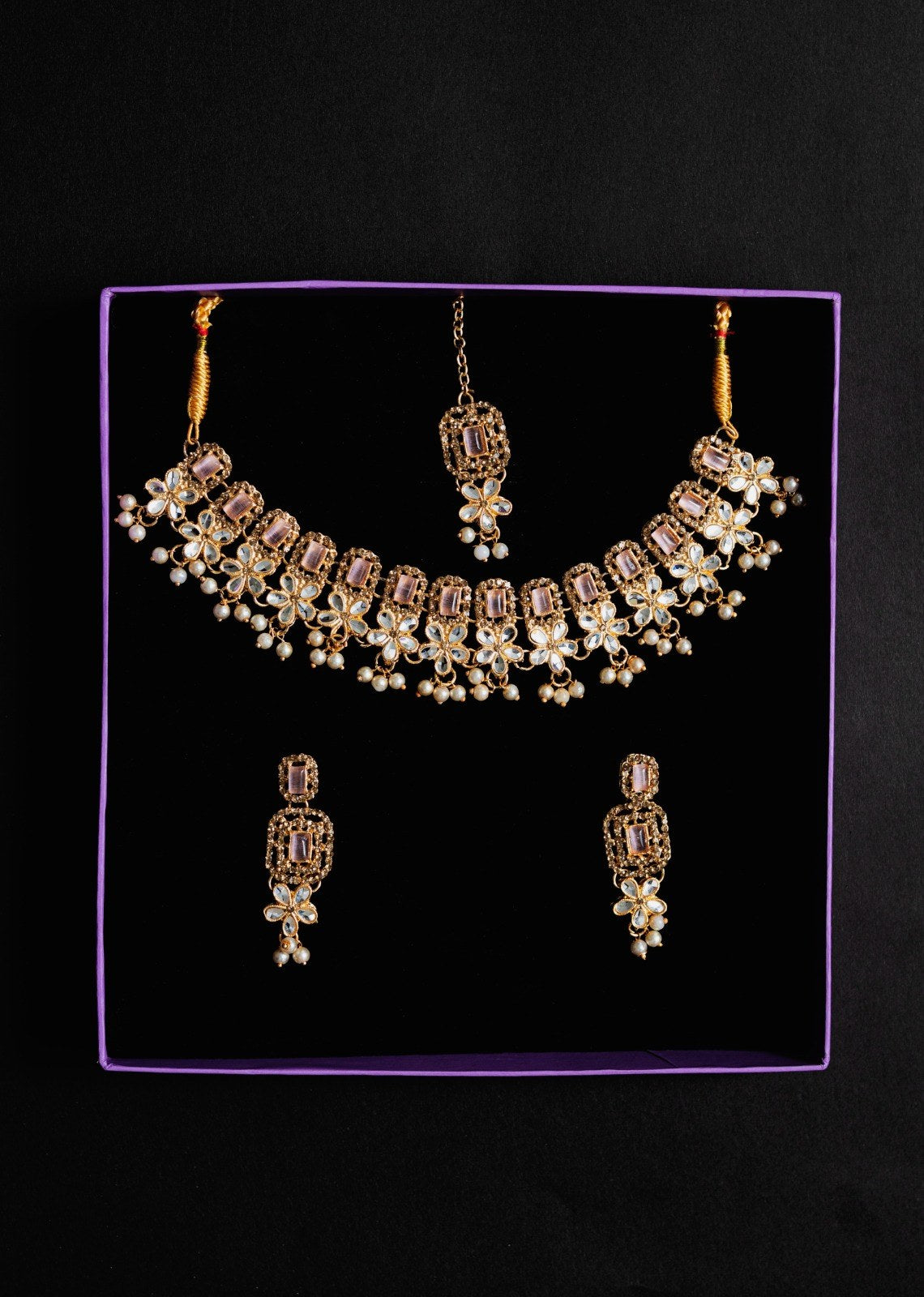Floral Radiance Choker Set
