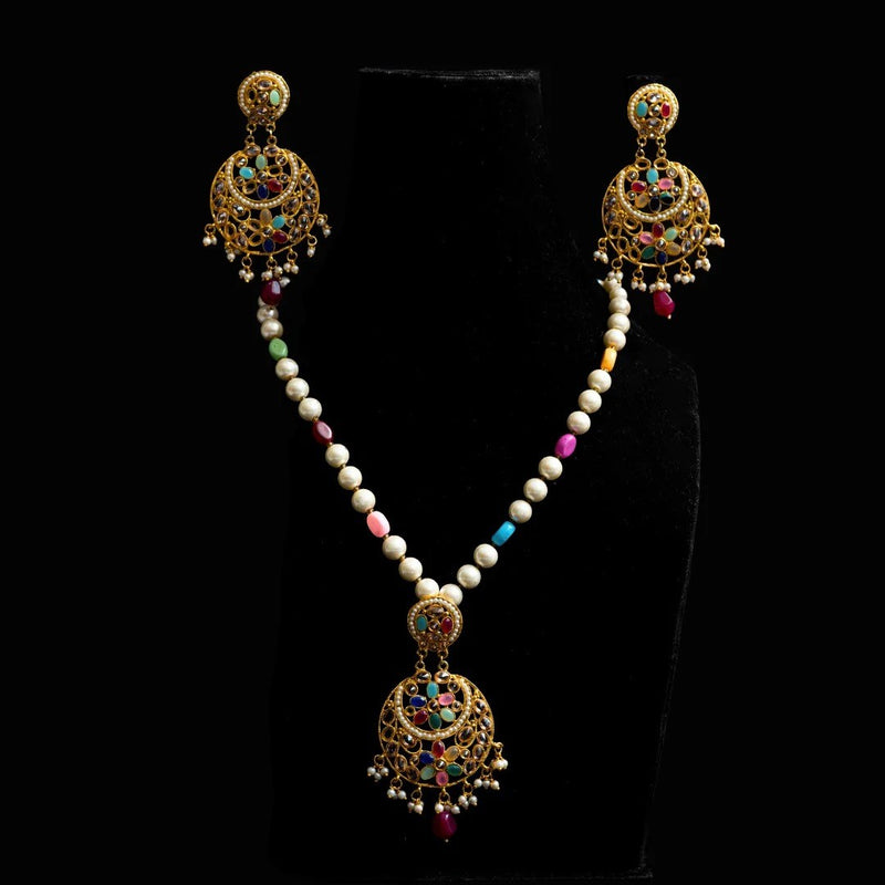 Multicolour Bead Malla Set