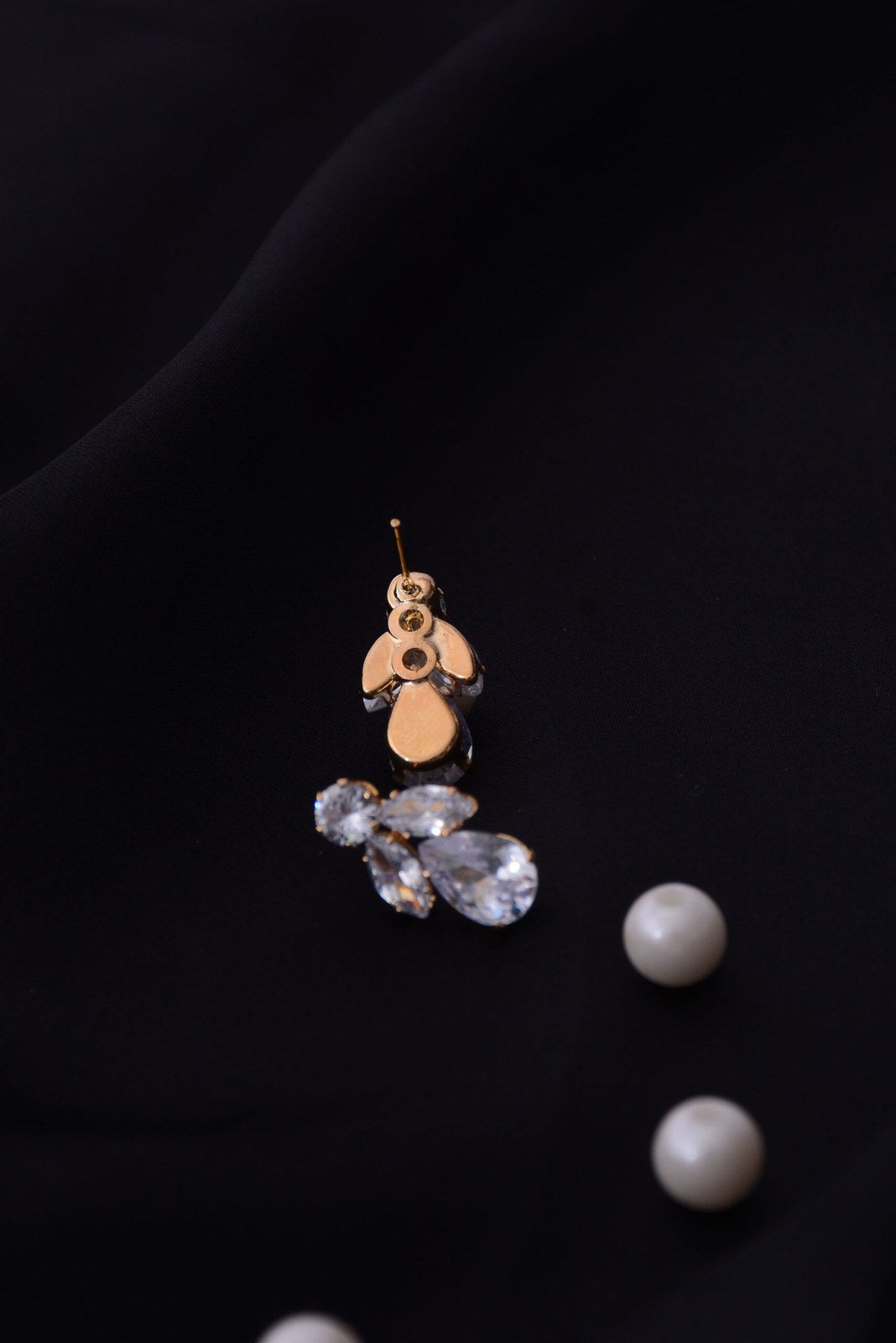 Pear Zircon Teardrop Drop Earrings