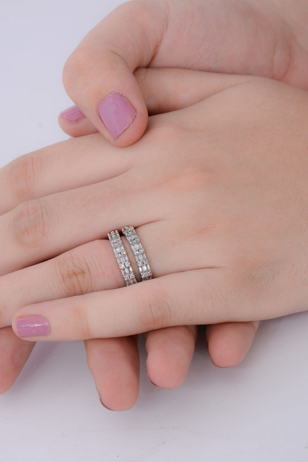 Zircon Stacking Band Rings