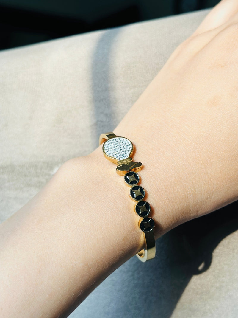 Galaxy Golden Zircon Bracelet