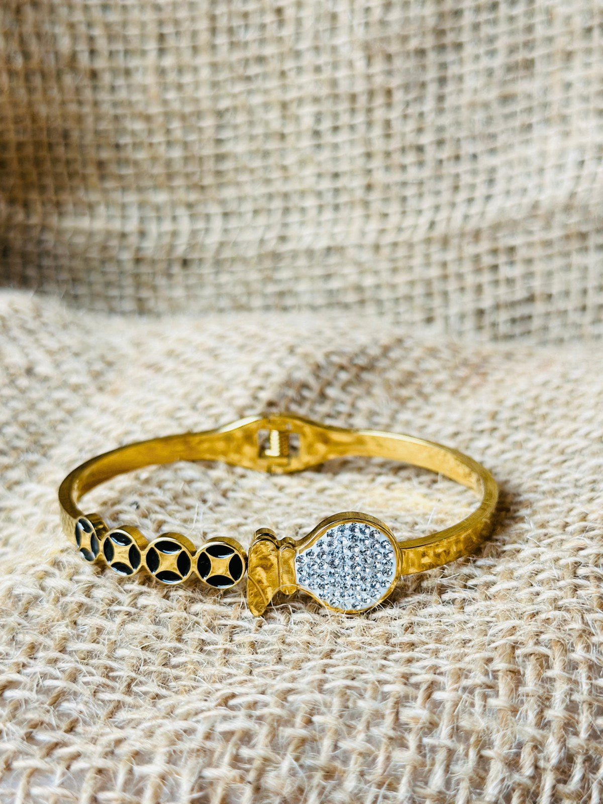 Galaxy Golden Zircon Bracelet