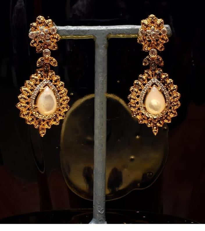 925 Silver Pearl Drop Earrings