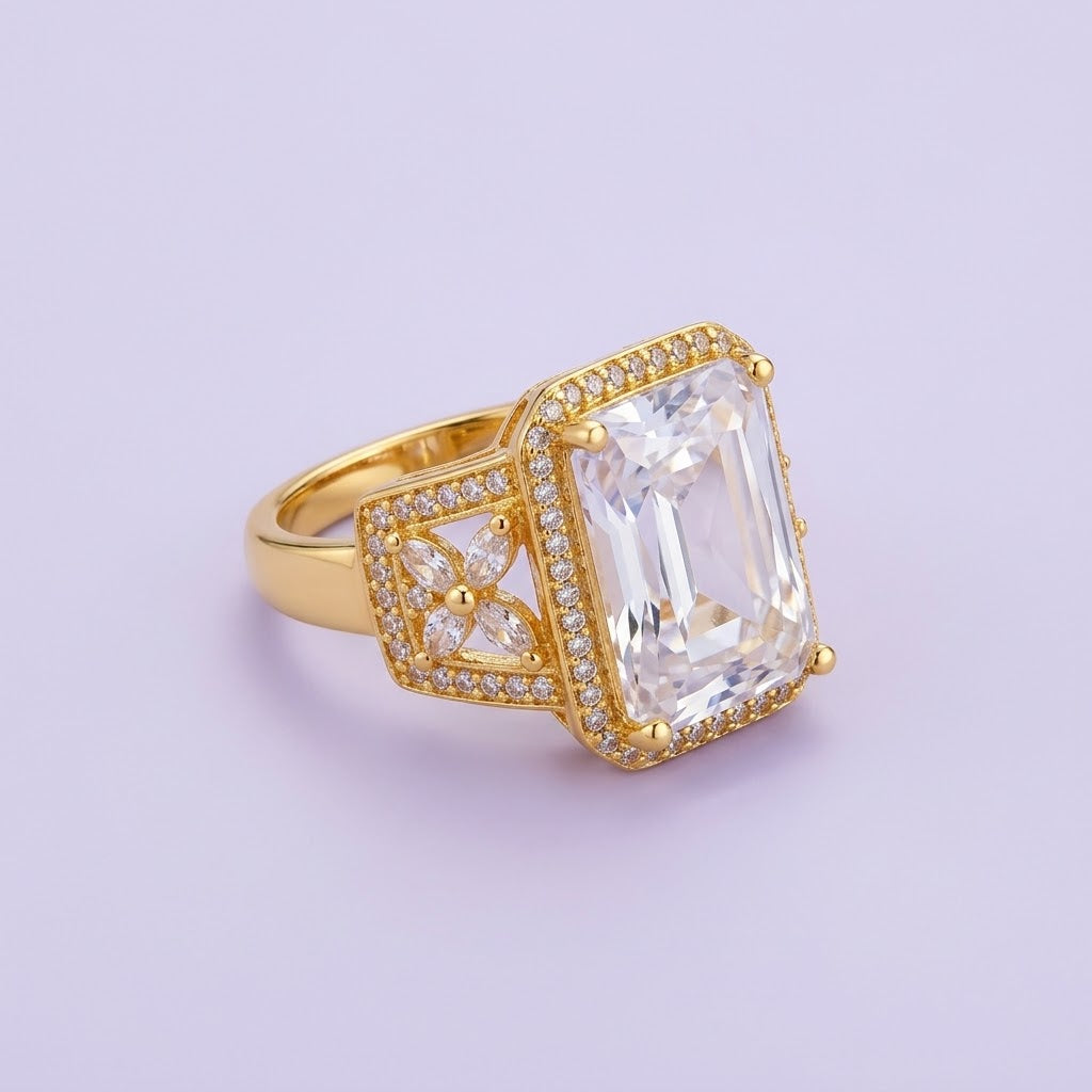 The Imperial Emerald-Cut Solitaire Ring