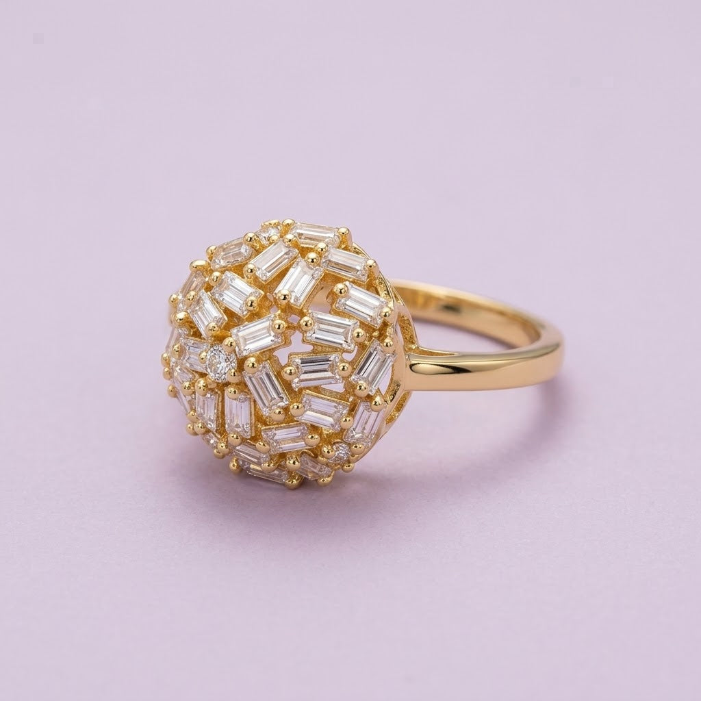 The Crystal Blossom Ring